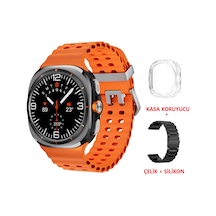 Kalobee SK 7 Ultra Amoled 47 MM 2 Kordonlu Akıllı Saat (İthalatçı Garantili)