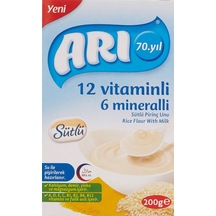 Mama 12 Vitaminli 6 Mineralli Sütlü Pirinçli,200 Gr