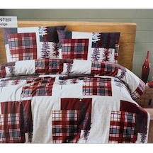 First Choice Flanel Nevresim Takımı Winter Beige Tek Kişilik