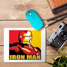 Iron Man Red And Gold Baskılı Mousepad Mouse Pad