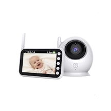 Bebek Kamerası 4.3 Lcd Iki Yönlü Ses Oda Sıcaklık Takibi Hd Gece Görüşü Alarm & Hatırlatma Genel