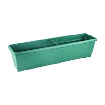 V630 Villa Balkon Saksı Tabaklı 72cm, 14 Litre Yeşil