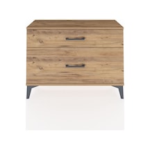 Arges Şifonyer 2 Çekmeceli 88x30x64 Çam-çam Çam