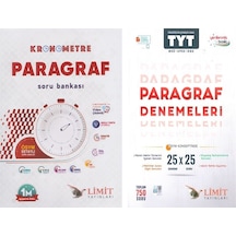 Limit Tyt Kronometre Deneme Ve Paragraf Soru Bankası Seti 2 Kitap