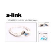 S-Link Sl-Db99 Rs232 Dişi To Erkek Kablo 1.5Mt