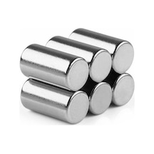 Ø5x10 Mm Neodyum Silindirik Mıknatıs 5 Adet