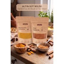 Doznest Öğütülmüş Zerdeçal 200 Gr Ve Toz Tarçın 200 Gr