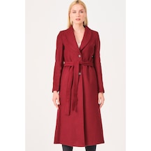 Dewberry Bayan Palto Z6681 Bordo