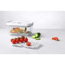 Fresh & Save Vakum Aksesuarları Seti Cam Kutular İçin, M/l / 2-parça