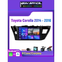 Toyota Corolla Android 8gb Ram 128gb Rom 8 Çekirdek Carplay Multimedya