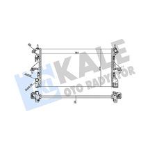 Kale 356960 Motor Su Radyatörü - Peugeot Boxer 2006- 2.2 Hdi Dizel Manuel Şanz. 1617117280 - 1382421080 - 1616950280 - 1616950280 - 1382424080 - 1617023380 - 1618094280