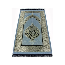 Ekonomik Osmanlı Tafta Seccade - 0150 - Mavi