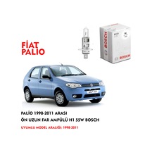 PALİO 1998-2011 ARASI  ÖN UZUN FAR AMPÜLÜ H1 55W BOSCH