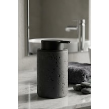 Stoneware Sıvı Sabunluk Siyah 48996