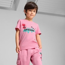 Puma Puma X Trolls Erkek Çocuk Pembe Tişört Pembe