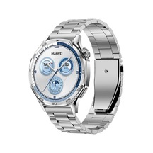Huawei Watch Gt 5 46 Mm/gt5 Pro İle Uyumlu Kayış, Paslanmaz Çelik Kayış Aşınmaya Dayanıklı Ş Diğer