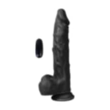 Lilitu Shop 21 Cm Titreşimli Gerçekçi Silikon Vantuzlu Zenci Penis - Xsword