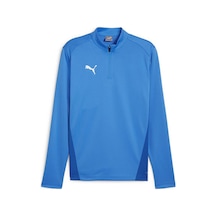 Puma Teamgoal Training 1/4 Zıp Top Erkek Futbol Antrenman Sweatshirts 65862902 Mavi 65862902 Mavi