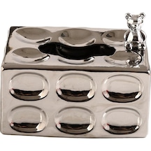 Suntek Mutfak Otel Ofis Argent Için Seramik Mendil Tutucu