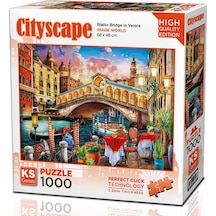 Ks Games 1000 Parça Venedik Rialto Köprüsü Puzzle