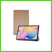 Bezos Lenovo M10 Hd X505f Kılıf Tablet Smart Kılıf - Gold Dmc