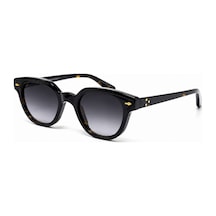 Surlin Siyah Retro Kemik Çerçeve Unisex Uv400 Vintage Retro Güneş Gözlüğü