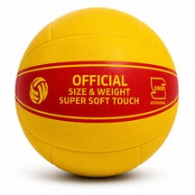 Dikişsiz No:5 Voleybol Topu Resmi Ölçü Ve Ağırlık, Antrenman Ve Okul Kullanımına Uygun Kırmızı