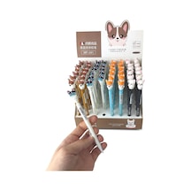 Minik Maskot Başlıklı 0.7 Uçlu Kalemler Beyaz