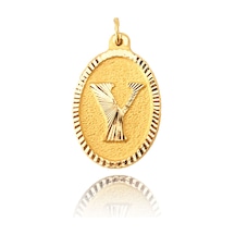 0.25 Gram 14 Ayar Altın Y Harf Kolye Ucu