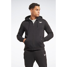 Reebok Rı Left Chest Logo Siyah Erkek Eşofman Üstü 000000000101474943