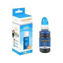 Cescesor Canon 490 Mavi Uyumlu Mürekkep 70 ML