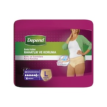 Depend Emici Külot Kadın Büyük Eko Paket 16'lı - 2 Adet Tarı