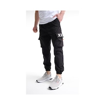 Oksit Destry Slim Fit Kort Paraşüt Kargo Cepli Erkek Eşofman Alt 001
