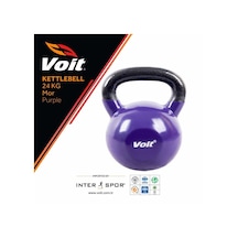 Voit Vinyl Kettlebell 24 KG Mor