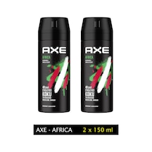 2 Adet Axe Africa Erkek Deodorant Sprey 150 Ml