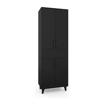 Berlin Çok Amaçlı Dolap - Siyah Berlin Çok Amaçlı Dolap - Siyah