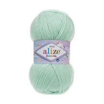 Alize Şekerim Bebe El Örgü İpi (5 Li Paket) - 19-Su Yeşili