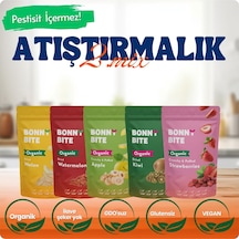 Kurutulmuş Organik Kavun, Karpuz, Elma, Kivi & Çilek 5'li Paketi Atıştırmalık Mix2 Diğer