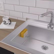 Embodıment Mutfak İçin Lavabo Sabunu Tutucu 174398395 Beyaz