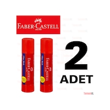 2 Adet Faber Castell Stick Çevirmleli Yapıştırıcı 10 Gr. Küçük