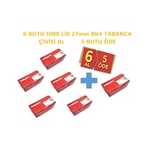 Hilti Bx4 Uyumlu Beton Çivileri Şeritli 27 Mm 6 Al 5 Öde