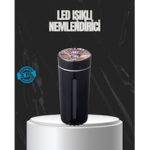 Depomıx Usb Aromaterapi Difüzör Ultrasonik Hava Nemlendirici Led Gece Lambalı