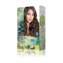 Maxx Deluxe Natural Beauty Amonyaksız Set Boya 7.0 Kumral