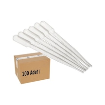 Pastör Pipet Plastik Damlalık 100 x 3 ML
