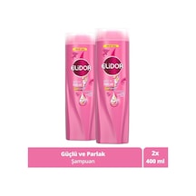 Elidor Superblend Güçlü ve Parlak Saç Bakım Şampuanı 2 x 400 ML﻿