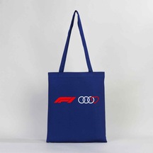 F1 Audi Love Mavi Gabardin Bez Çanta