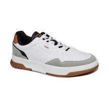 Lescon 28662 Beyaz - Gri Erkek Sneaker Günlük Spor Ayakkabı