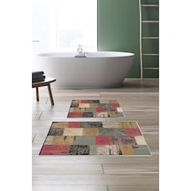 Alanur Trend Kaymaz Taban Dijital Banyo Takımı Kt475 Renkli
