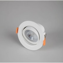 Ct-5204 Akik 7 Watt Led Spot Beyaz Kasa Beyaz Işık