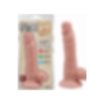 Zaga Oyun Flatterer Kıkırdaklı Gerçekçi Dildo - 18.6cm Ten